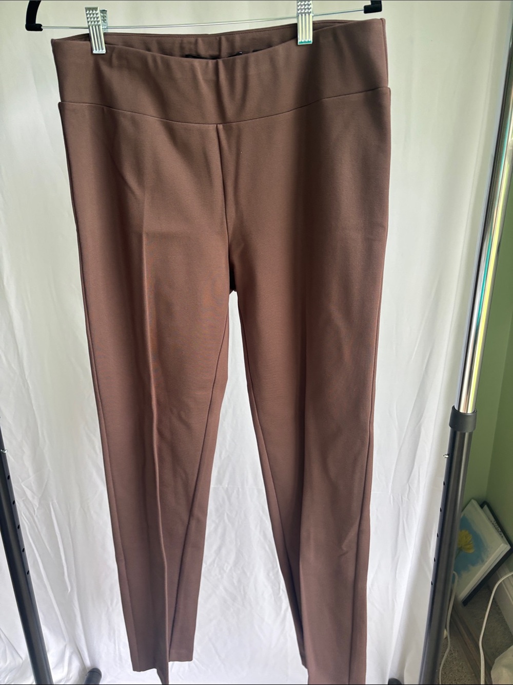 Insight Brown Ponte Skinny Pants